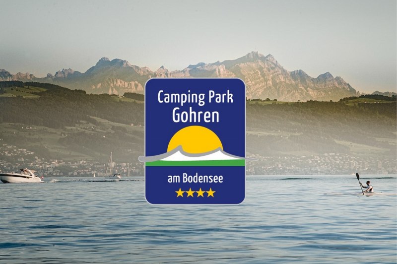 Camping Park Gohren direkt am Bodensee und mit besten Aussichten auf ganz herrliche Urlaubstage. 
